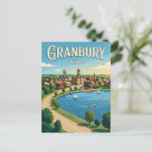 Carte Postale Granbury États-Unis (Debout devant)
