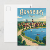 Carte Postale Granbury États-Unis (Devant / Derrière)