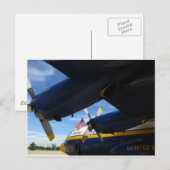 Carte Postale Grand Albert Blue Angels (Devant / Derrière)