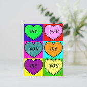 Carte Postale Grand amour (Debout devant)