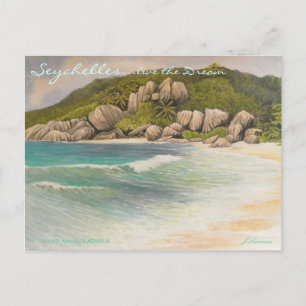Carte Postale Grand Anse, LaDigue