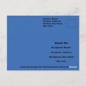 Carte Postale Grand Ash Tree Dans La Belle Photo Ciel Bleu (Dos)