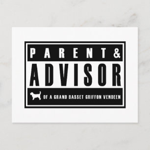 Carte Postale Grand Basset Griffon Vendeen