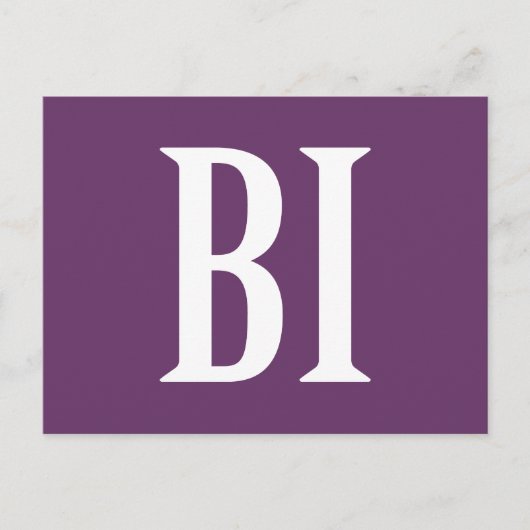 CARTE POSTALE GRAND BI (Devant)