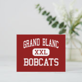 Carte Postale Grand Blanc - Bobcats - High - Grand Blanc (Debout devant)