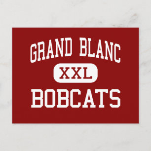 Carte Postale Grand Blanc - Bobcats - High - Grand Blanc