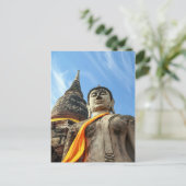 Carte Postale Grand Bouddha en Ayutthaya, Thaïlande (Debout devant)