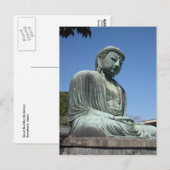 Carte Postale Grand Bouddha - Kamakura, Japon (Devant / Derrière)