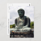 Carte Postale grand bouddha kotokuin (Devant / Derrière)