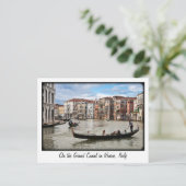 Carte Postale Grand Canal (Debout devant)