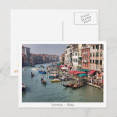 Carte Postale Grand canal (Devant / Derrière)
