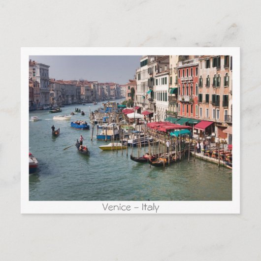 Carte Postale Grand canal (Devant)