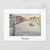 Carte Postale Grand Canal de Venise (Devant)