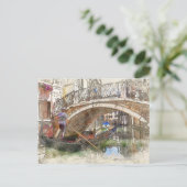 Carte Postale Grand Canal Gondola Rides, Venise (Debout devant)