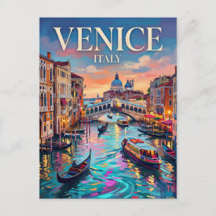 Carte Postale Grand Canal Italie