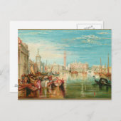 Carte Postale Grand Canal Venise (Devant / Derrière)