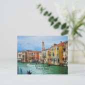 Carte Postale Grand Canal, Venise, Italie (Debout devant)