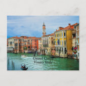 Carte Postale Grand Canal, Venise, Italie (Devant)