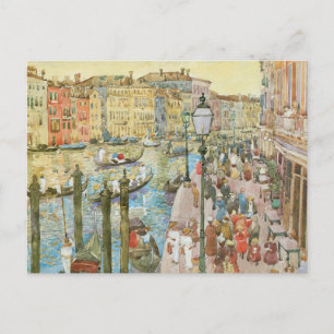 Carte Postale Grand Canal, Venise par Maurice Prendergast