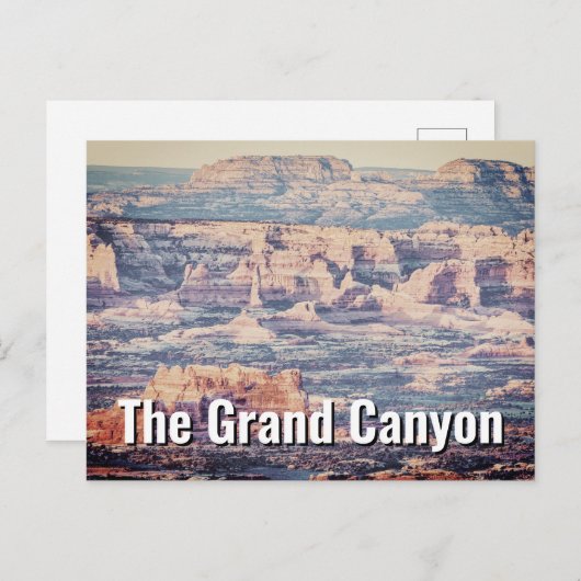 Carte postale Grand Canyon (Devant / Derrière)