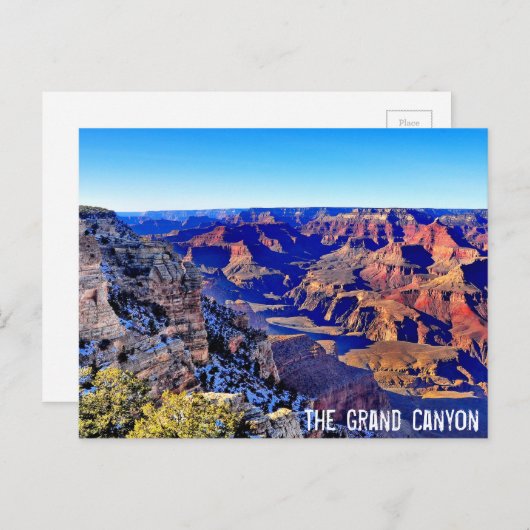 Carte postale Grand Canyon (Devant / Derrière)
