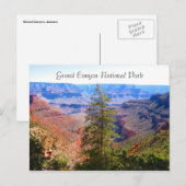 Carte Postale grand canyon (Devant / Derrière)