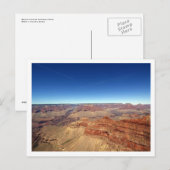 Carte postale Grand Canyon (Devant / Derrière)