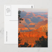 Carte Postale grand canyon (Devant / Derrière)