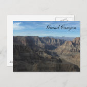 Carte postale Grand Canyon (Devant / Derrière)