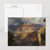 Carte Postale Grand Canyon, Arizona par Thomas Moran (Devant / Derrière)