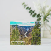 Carte Postale Grand Canyon de Yellowstone (Debout devant)