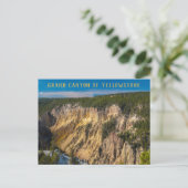 Carte Postale Grand Canyon de Yellowstone (Debout devant)