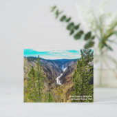 Carte Postale Grand Canyon de Yellowstone (Debout devant)