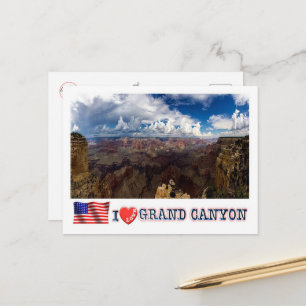 Carte Postale Grand Canyon - J'aime - États-Unis -