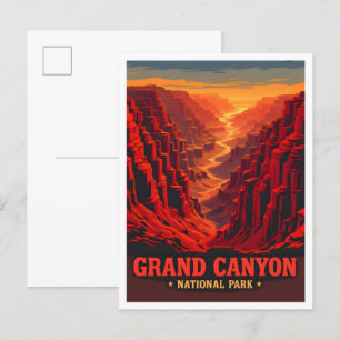 Carte Postale Grand Canyon National Park Arizona Travel