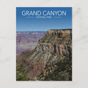 Carte Postale Grand Canyon National Park Stylisé Voyage