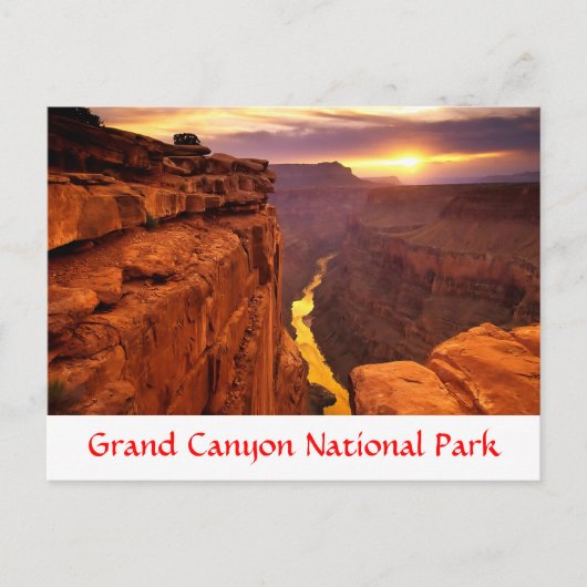 Carte postale Grand Canyon National Park Sunset Ar (Devant)