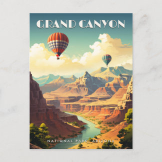 Carte Postale Grand Canyon National Park USA Travel Vintage Art
