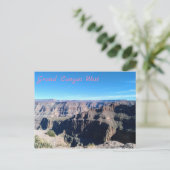 Carte postale Grand Canyon Ouest (Debout devant)