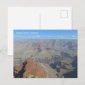 Carte Postale Grand Canyon USA (Devant / Derrière)