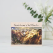 Carte Postale Grand Canyon - Yellowstone par Thomas Moran (Debout devant)