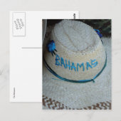 Carte Postale grand casquette bahamas (Devant / Derrière)