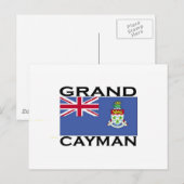Carte Postale Grand Cayman (Devant / Derrière)
