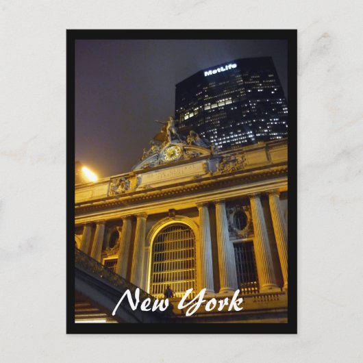 Carte Postale grand central nyc (Devant)