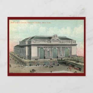 Carte Postale Grand Central Terminal Station, New York City Vint