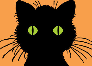 Cadeaux Chat Noir Yeux Verts Zazzle Be