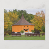 Carte Postale Grand Citrouille Gazebo, Newport, Vermont (Devant)