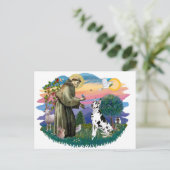 Carte Postale Grand Danois (Harlequin) (Debout devant)