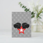 Carte Postale Grand Danois Star Head (Debout devant)