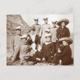 Carte Postale Grand-Duchesse Olga, Maria & tsarevitch Alexis